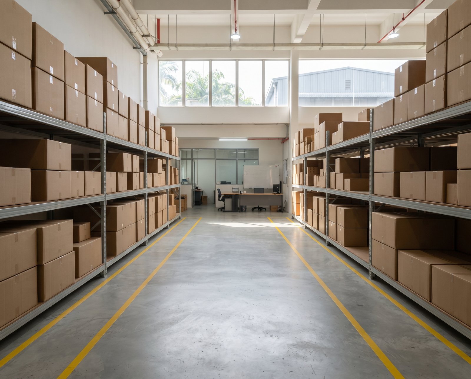 Zuriad Wholesale warehouse floor